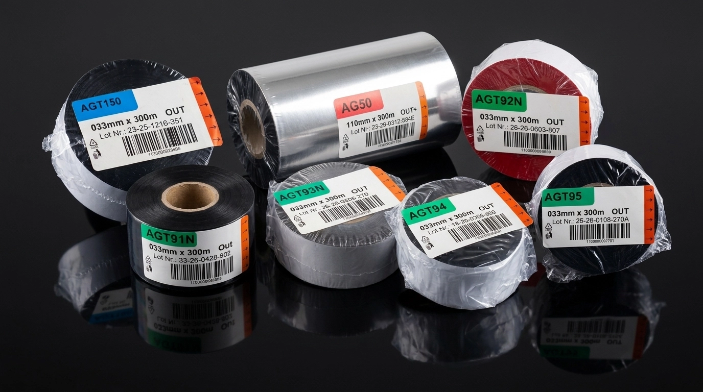 Termal transfer riboni - WAX, WAX-RESIN, RESIN, Near Edge