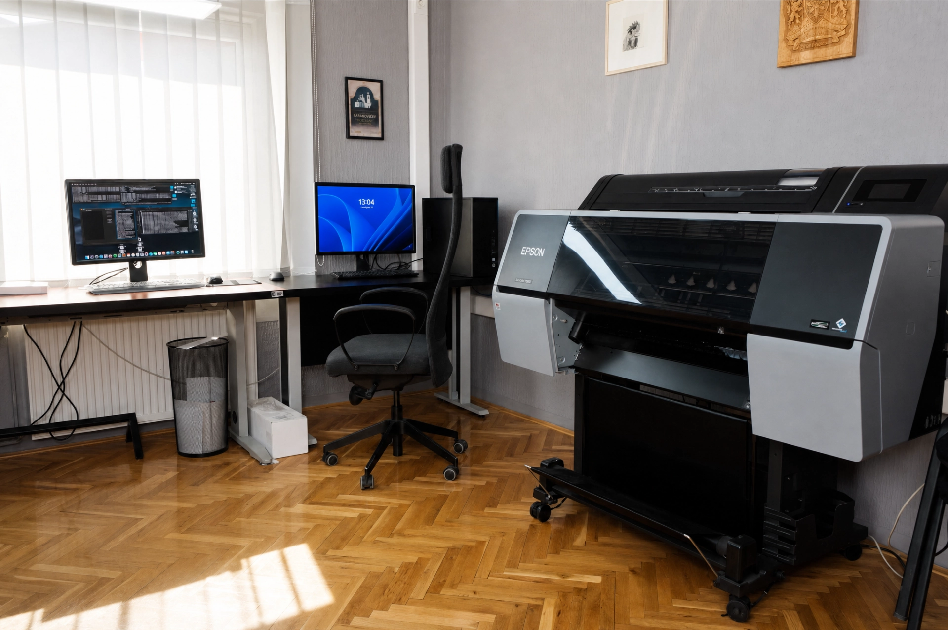 Velikoformatni štampač za izradu Star Proof otiska u prepress studiju